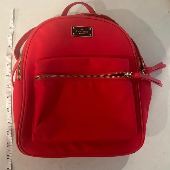 Kate Spade Red Backpack - Picture 4 of 5
